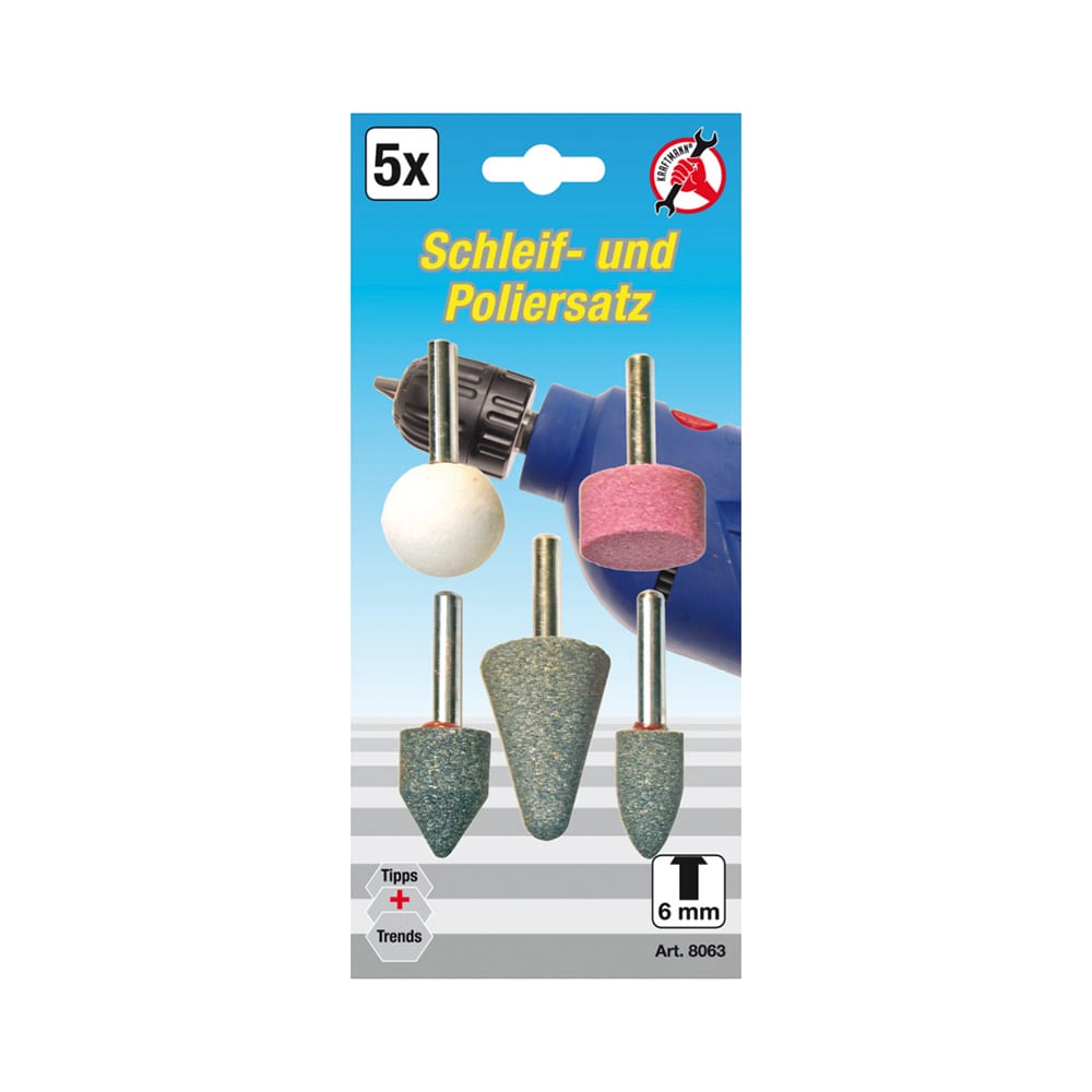 BGS set za brušenje i poliranje 5/1 Kraftmann 8063