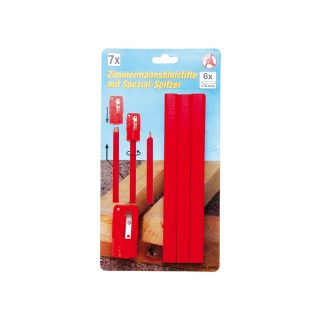 BGS set 6 tesarskih olovaka + šiljilo 7 dj. Kraftmann 85853