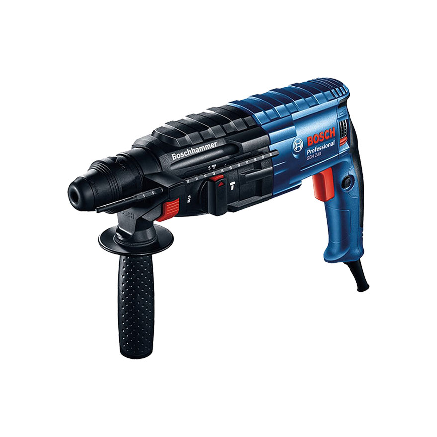 BOSCH bušaći čekić GBH 240 kovčeg + stezna glava SDS-plus - Slika 2