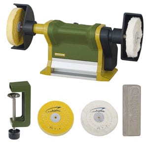 PROXXON stolna dvostrana polirka PM 100 Micromot - Slika 2
