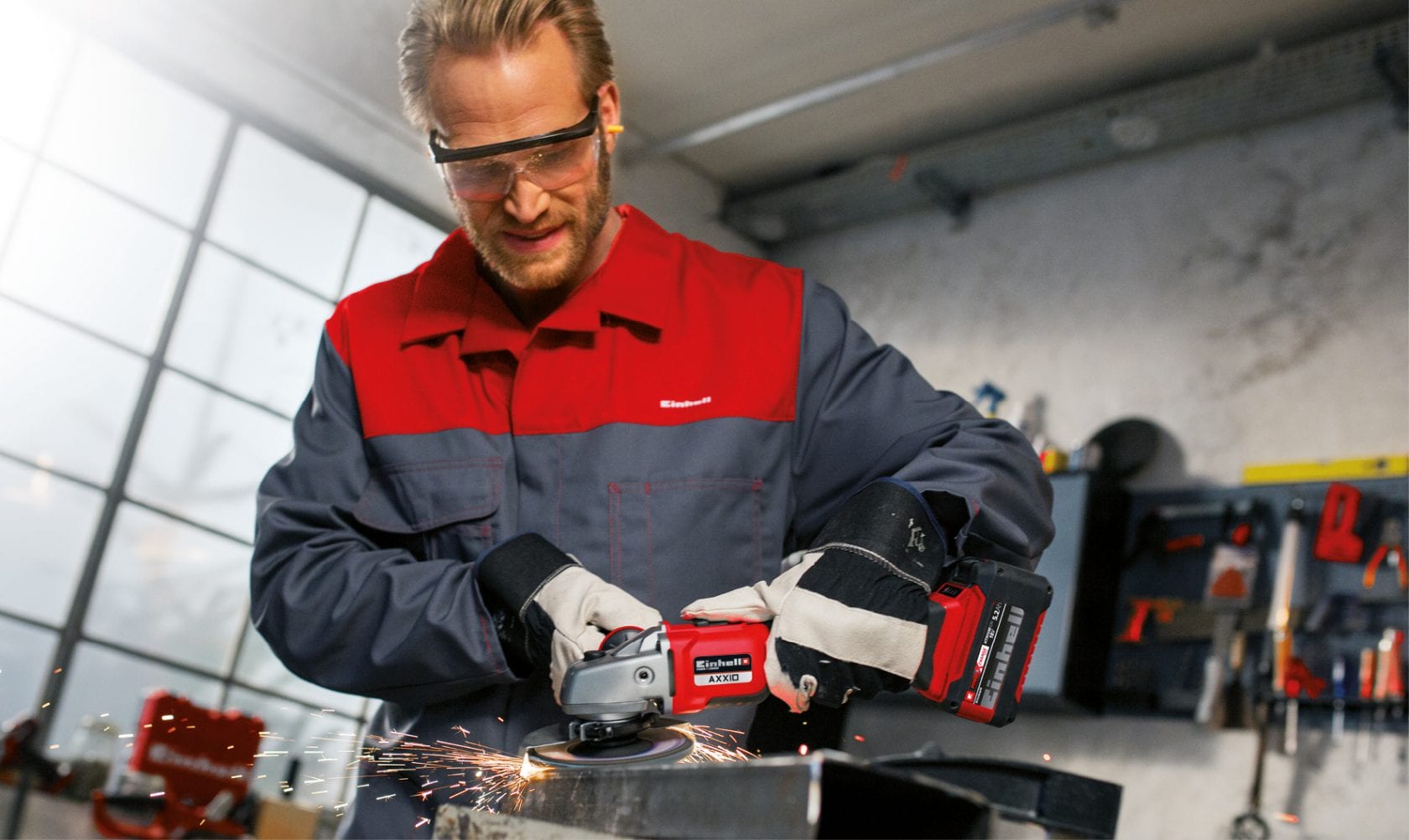 EINHELL PROFESSIONAL aku kutna brusilica AXXIO BL PXC 18V bez baterije - Slika 6