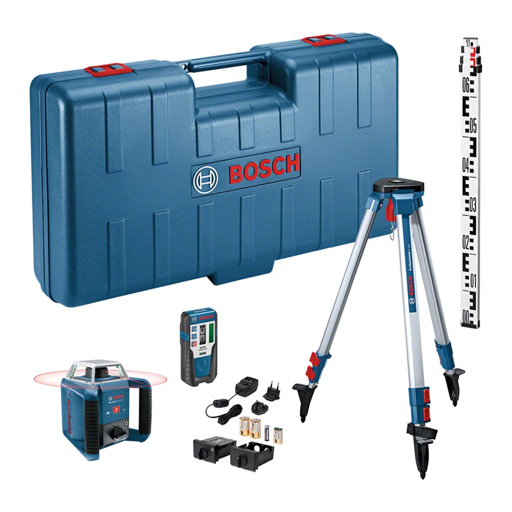 BOSCH građevinski laser GRL 400 H + BT 152 + LR1 + GR 2400 kovčeg