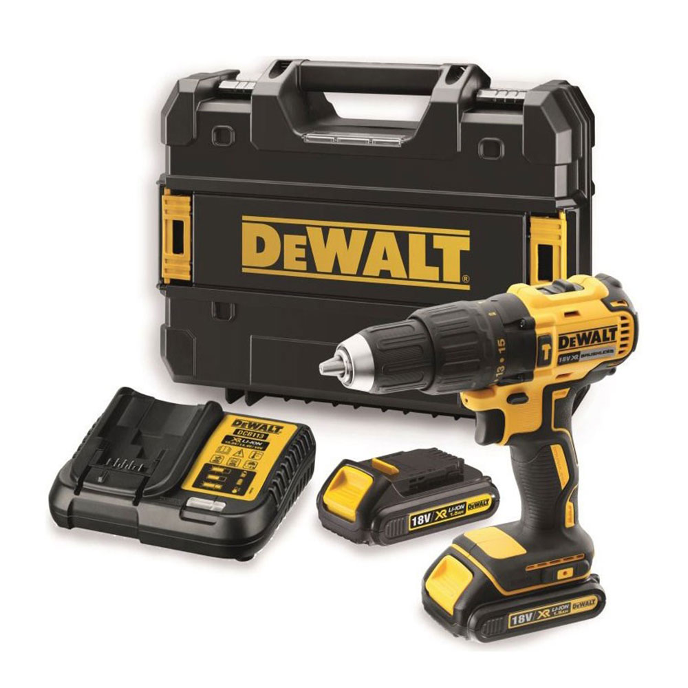 DEWALT aku udarna bušilica-odvijač DCD778S2T-QW XR 2xAku 18V 1,5 Ah kovčeg