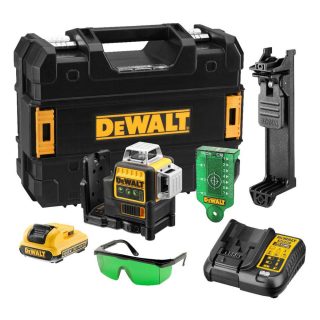DEWALT aku križni laserski nivelir DCE089D1G-QW XR 12V 2,0Ah