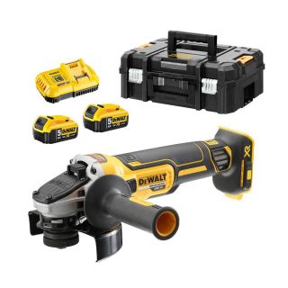 DEWALT aku kutna brusilica DCG405P2-QW XR 2xAku 18V 5,0Ah kovčeg