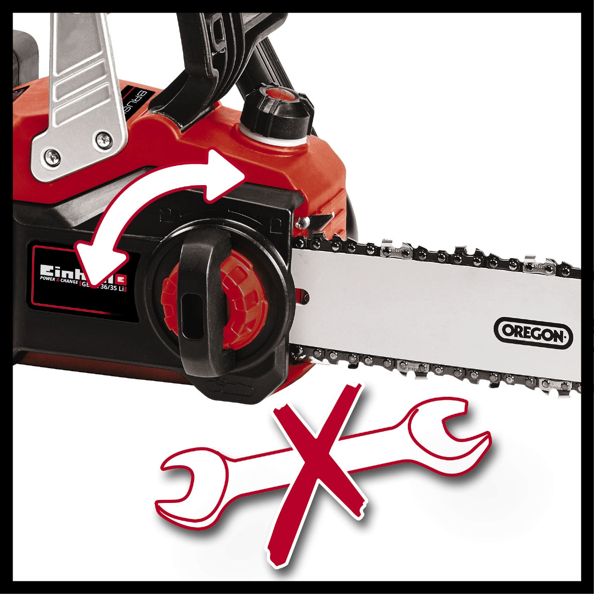 EINHELL aku lančana pila GE-LC 36/35 Li BL PXC 18+18V bez baterije - Slika 2