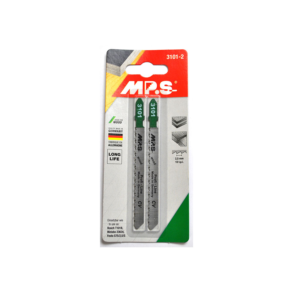 MPS list ubodne pile za drvo, 5-50 mm 3401-2, 2 kom