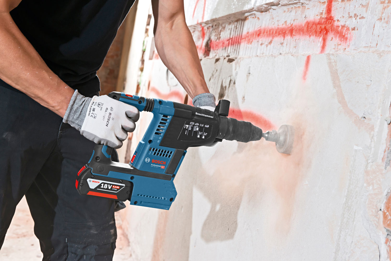 BOSCH aku bušaći čekić GBH 18V-26 18V bez baterije - Slika 7