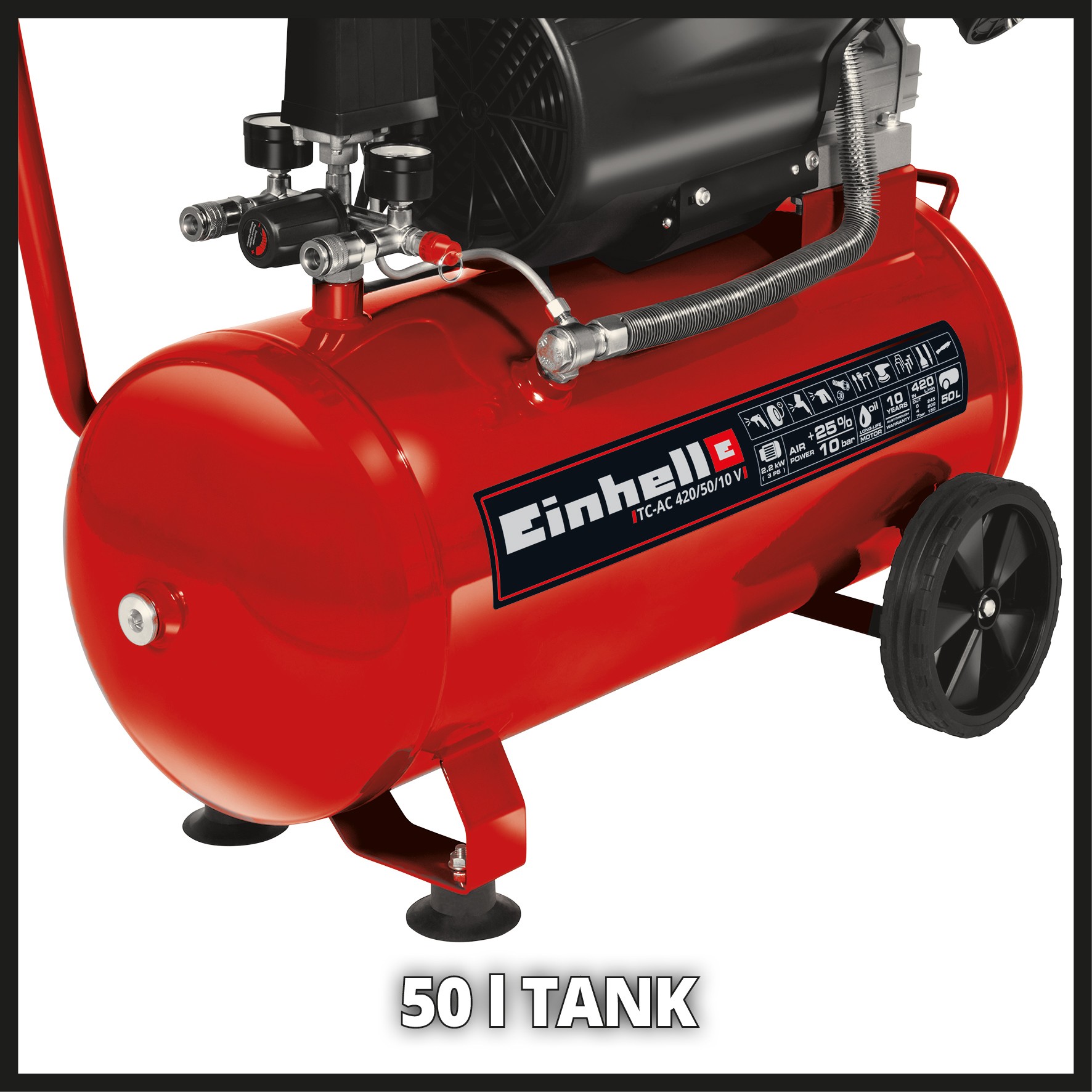 EINHELL kompresor TC-AC 420/50/10 V - Slika 4