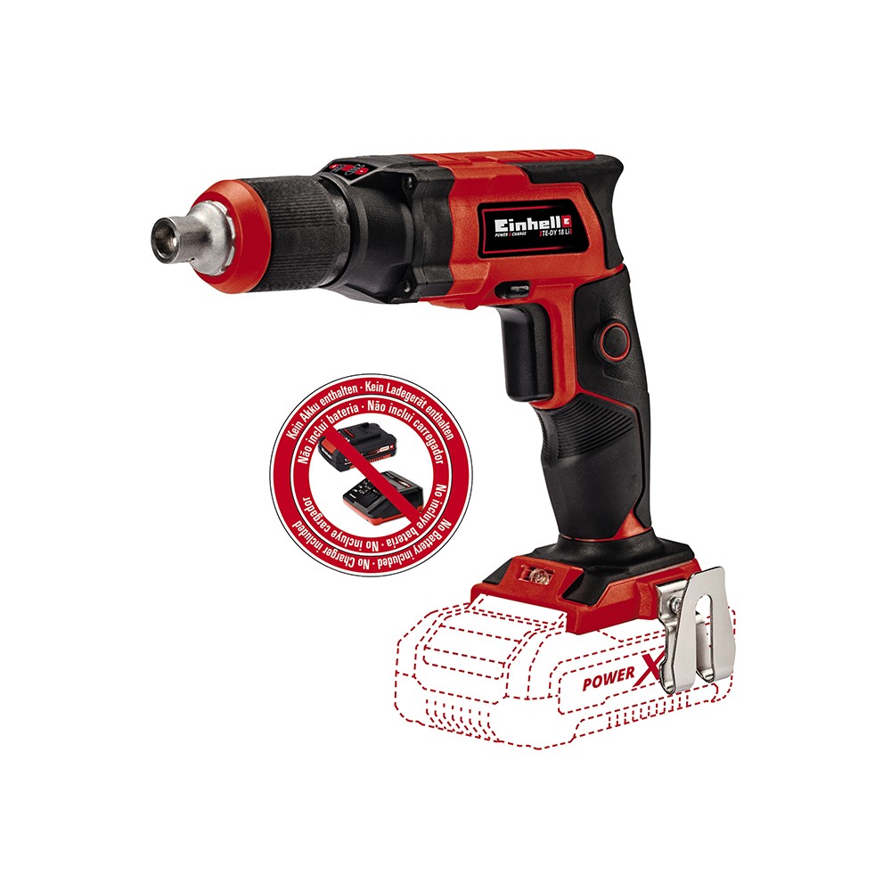 EINHELL aku odvijač za knauf TE-DY 18 Li PXC 18V bez baterije