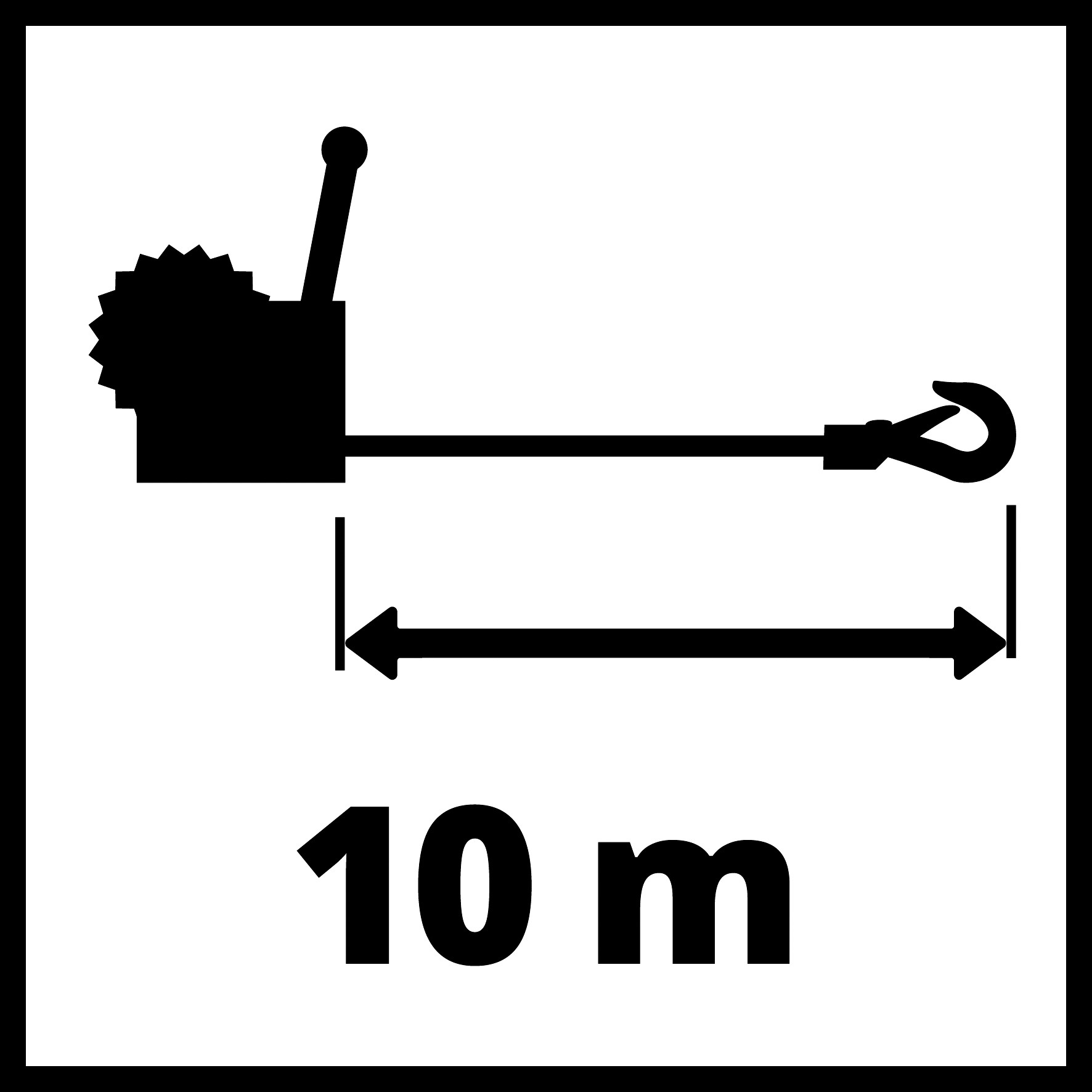 EINHELL ručno vitlo TC-WI 500 - Slika 6