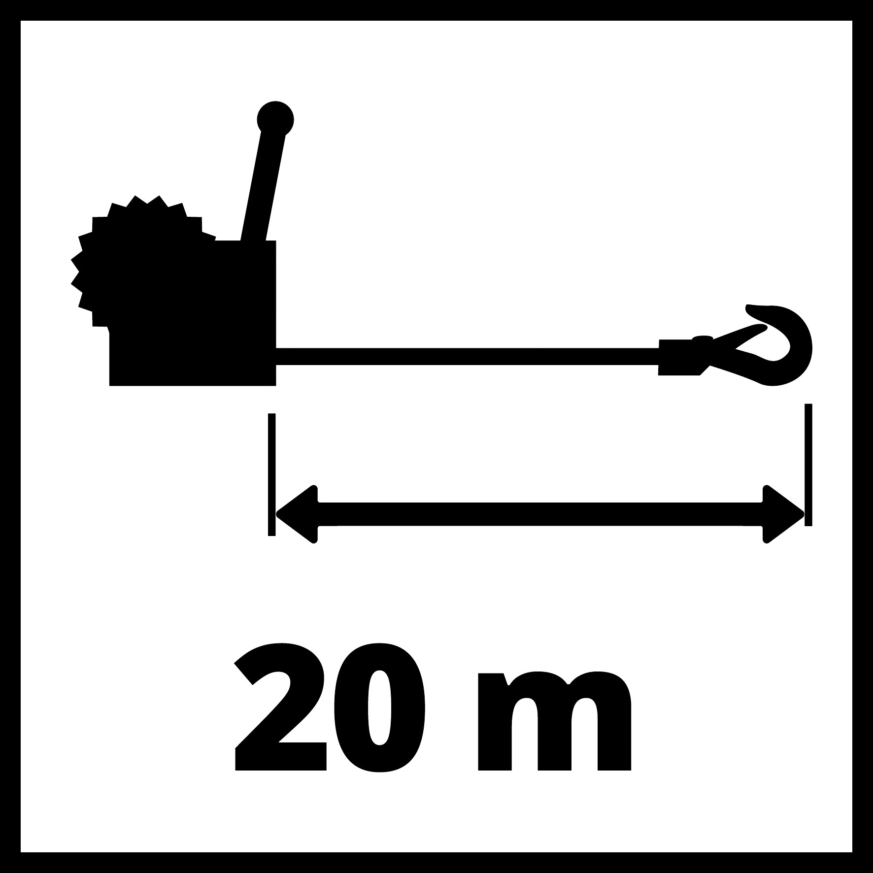EINHELL ručno vitlo TC-WI 800 - Slika 7