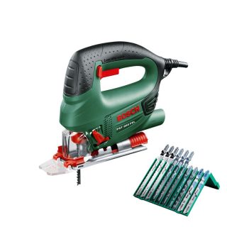 BOSCH ubodna pila PST 800 PEL + 10-dijelni set listova pile