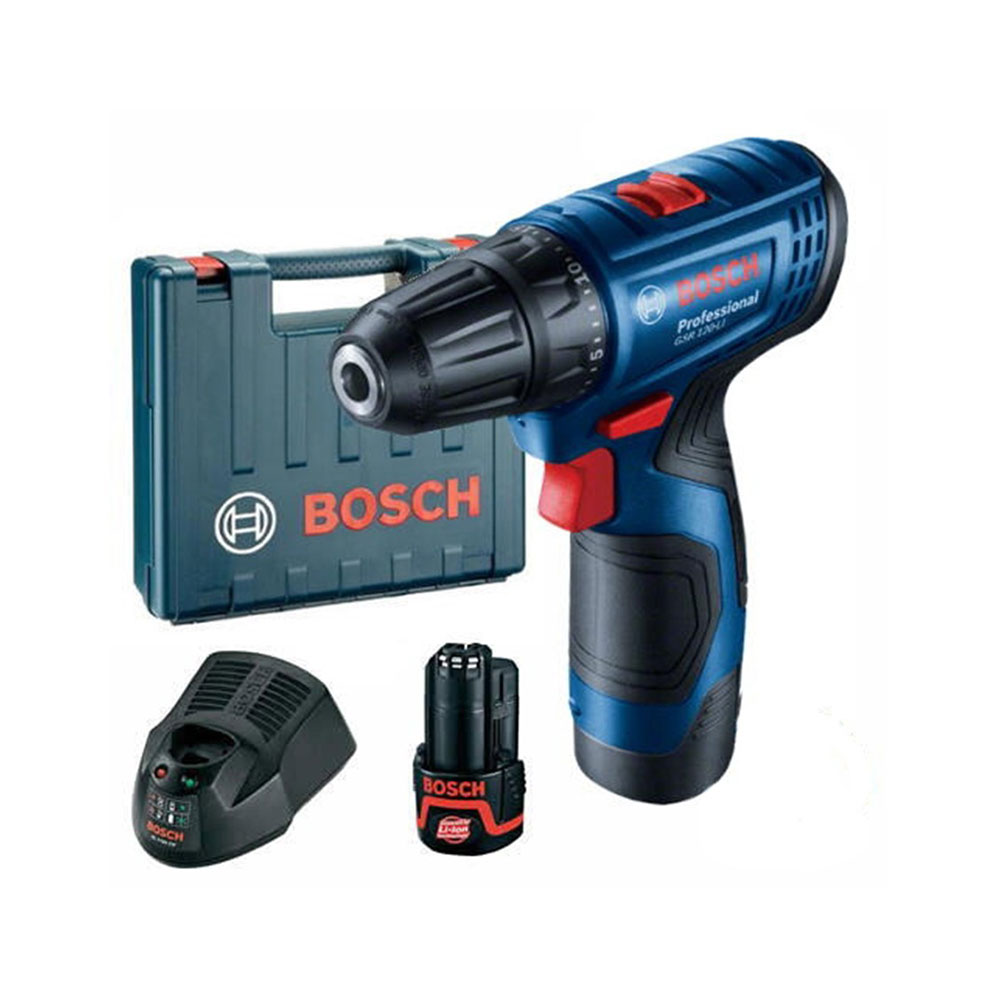 BOSCH aku bušilica GSR 120 LI 2xAku 12V 2,0Ah kovčeg
