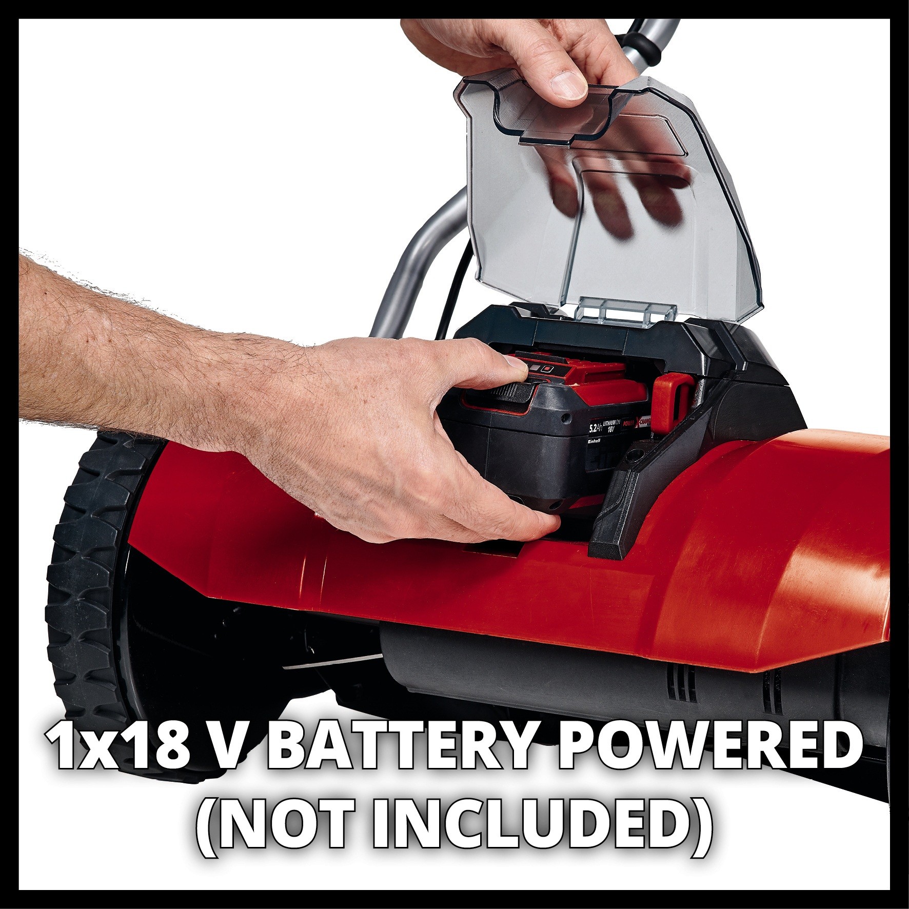 EINHELL aku ručna kosilica GE-HM 18/38 Li PXC 18V bez baterije - Slika 4