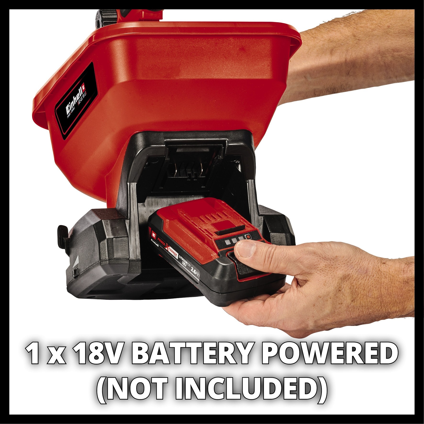 EINHELL aku univerzalni uređaj za sijanje i rasipavanje GE-US 18 Li PXC 18V bez baterije - Slika 4
