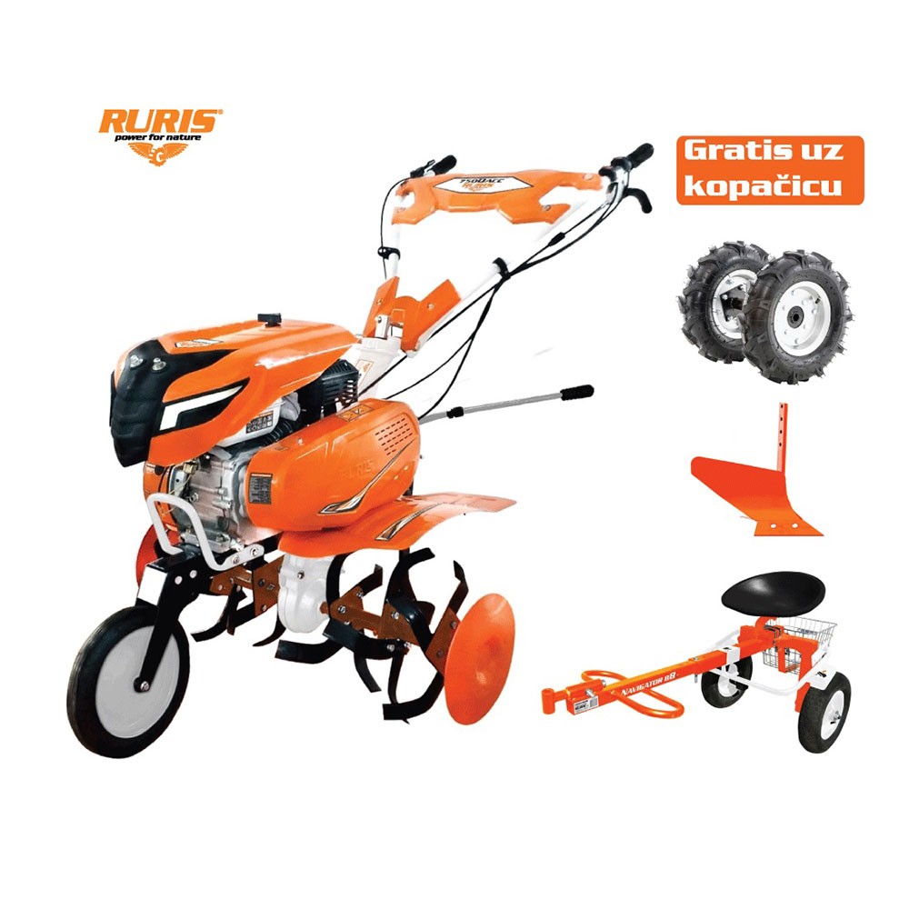 RURIS motorna kopačica 7500ACC2 7 KS, 56-83cm
