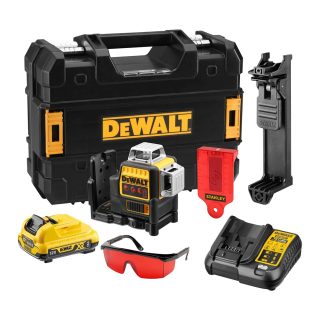 DEWALT laserski nivelir DCE089D1R-QW 12V 2,0Ah kovčeg
