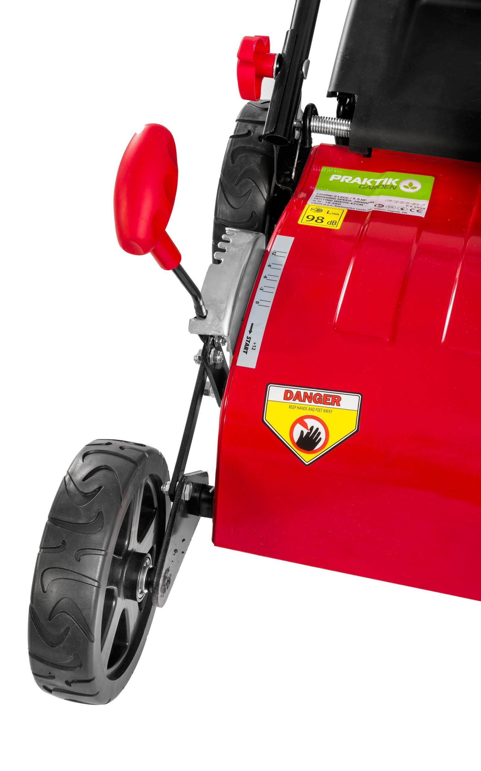 PRAKTIK Garden motorni prozračivač trave PG65417 - Slika 3
