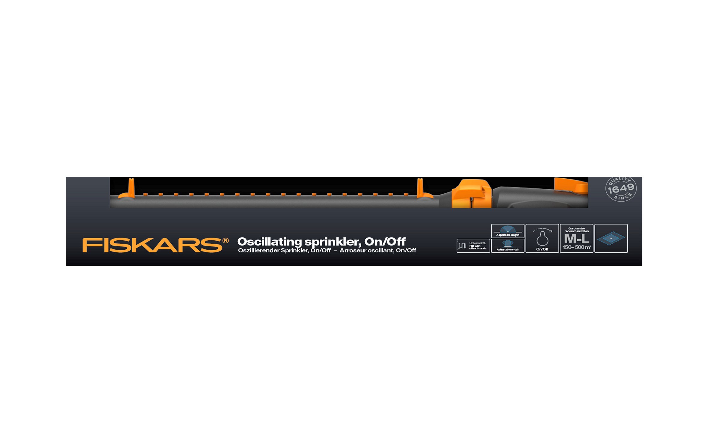 FISKARS prskalica za travu oscilacijska M-L On/Off 1027028 - Slika 3