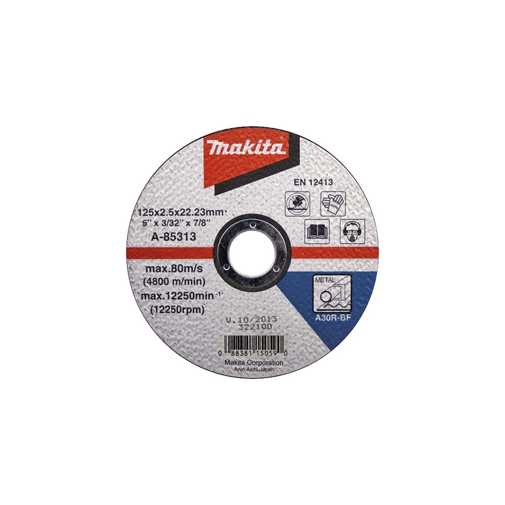 MAKITA brusna ploča za metal 180x2,5 mm D-18683