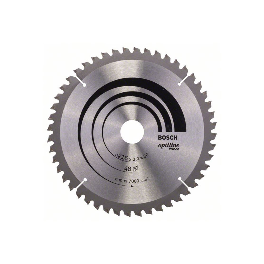 BOSCH list kružne pile 216x30x2,0 mm, 48Z, Optiline Wood