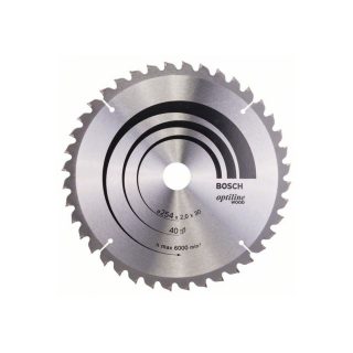 BOSCH list kružne pile 254x30x2,0 mm, 40Z, Optiline Wood