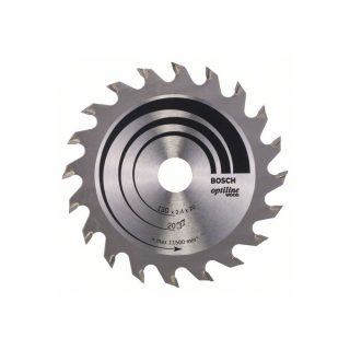 BOSCH list kružne pile 130x20/16x2,4 mm, 20Z, Optiline Wood