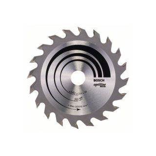 BOSCH list kružne pile 140x20/12,7x2,4 mm, 20Z, Optiline Wood