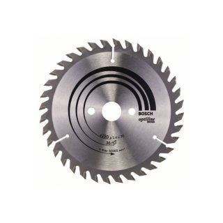 BOSCH list kružne pile 150x20/16x2,4 mm, 36Z, Optiline Wood
