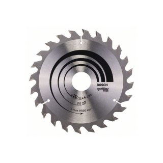 BOSCH list kružne pile 165x30x2,6 mm, 24Z, Optiline Wood