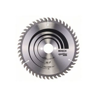BOSCH list kružne pile 190x30x2,6 mm, 48Z, Optiline Wood