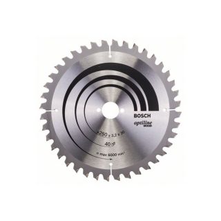 BOSCH list kružne pile 250x30x3,2 mm, 40Z, Optiline Wood