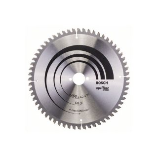 BOSCH list kružne pile 250x30x3,2 mm, 60Z, Optiline Wood