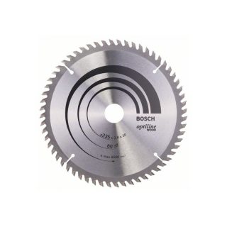 BOSCH list kružne pile 235x30/20x2,8 mm, 60Z, Optiline Wood
