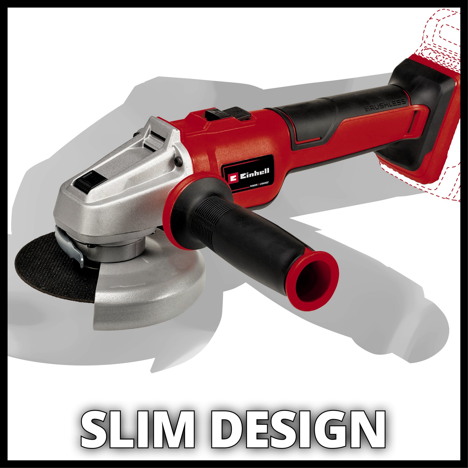 EINHELL PROFESSIONAL aku kutna brusilica AXXIO 18/115 Q BL PXC 18V bez baterije - Slika 2