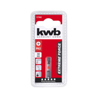 KWB bit PH 2, 30 mm, Extreme Force