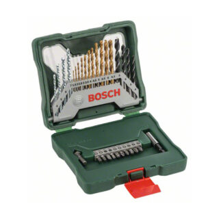BOSCH set svrdala i bitova izvijača 30-dijelni X-Line