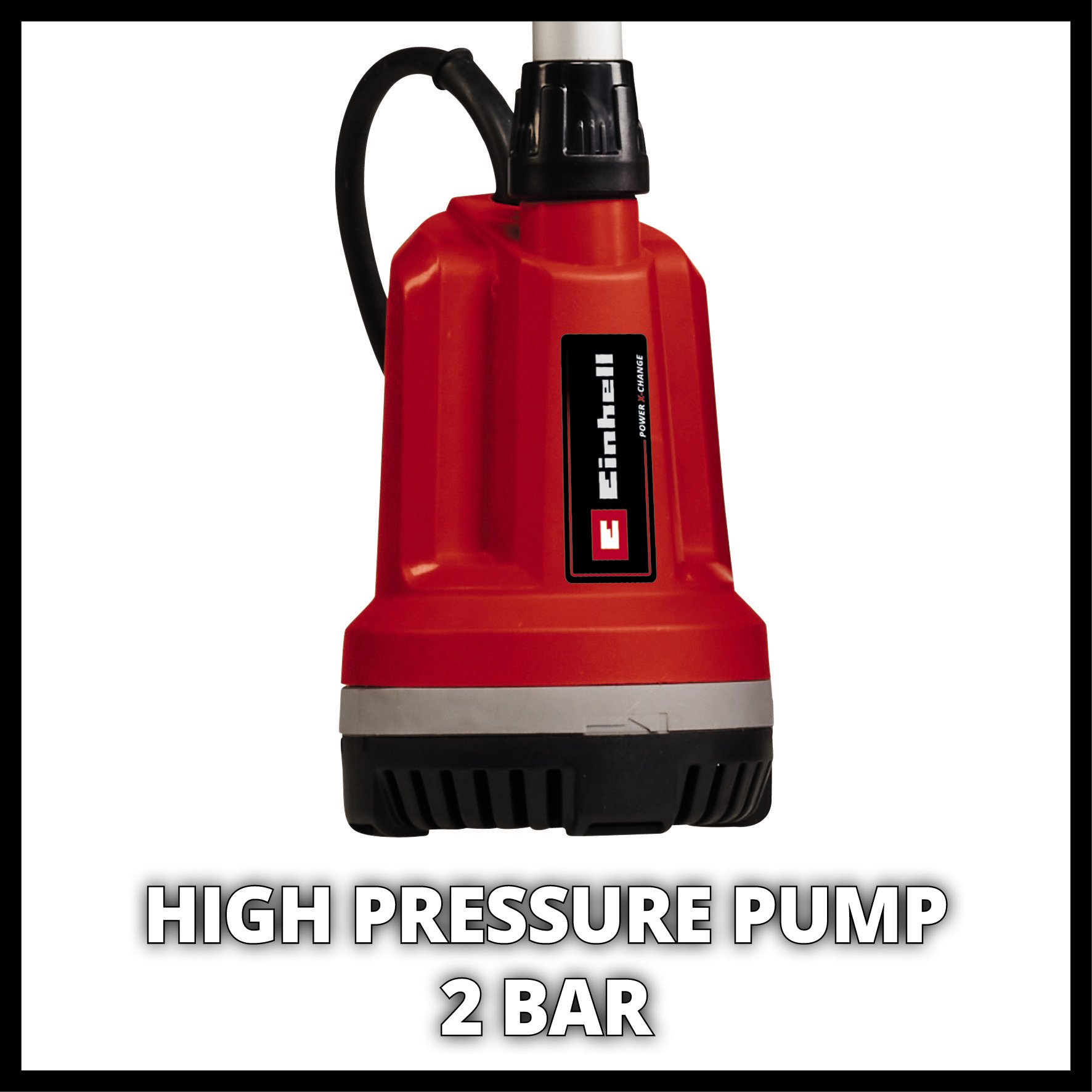 EINHELL aku potopna pumpa za čistu vodu GE-PP 18 RB Li PXC 18V bez baterije - Slika 3