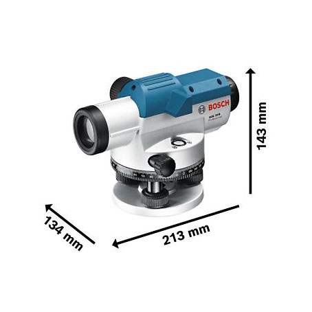 BOSCH optički nivelir GOL 32 D + BT 160 + GR 500 - Slika 4
