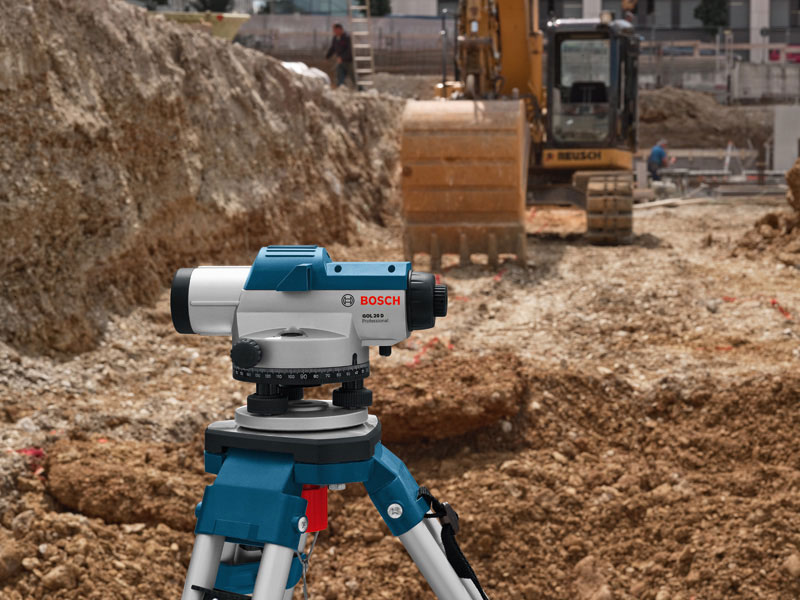 BOSCH optički nivelir GOL 32 D + BT 160 + GR 500 - Slika 5