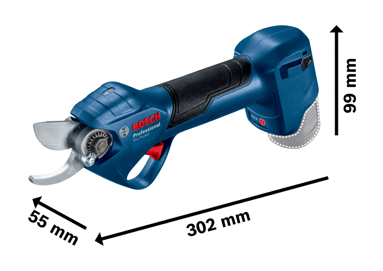 BOSCH aku škare za grane Pro Pruner 2xAku 12V 3,0Ah - Slika 10