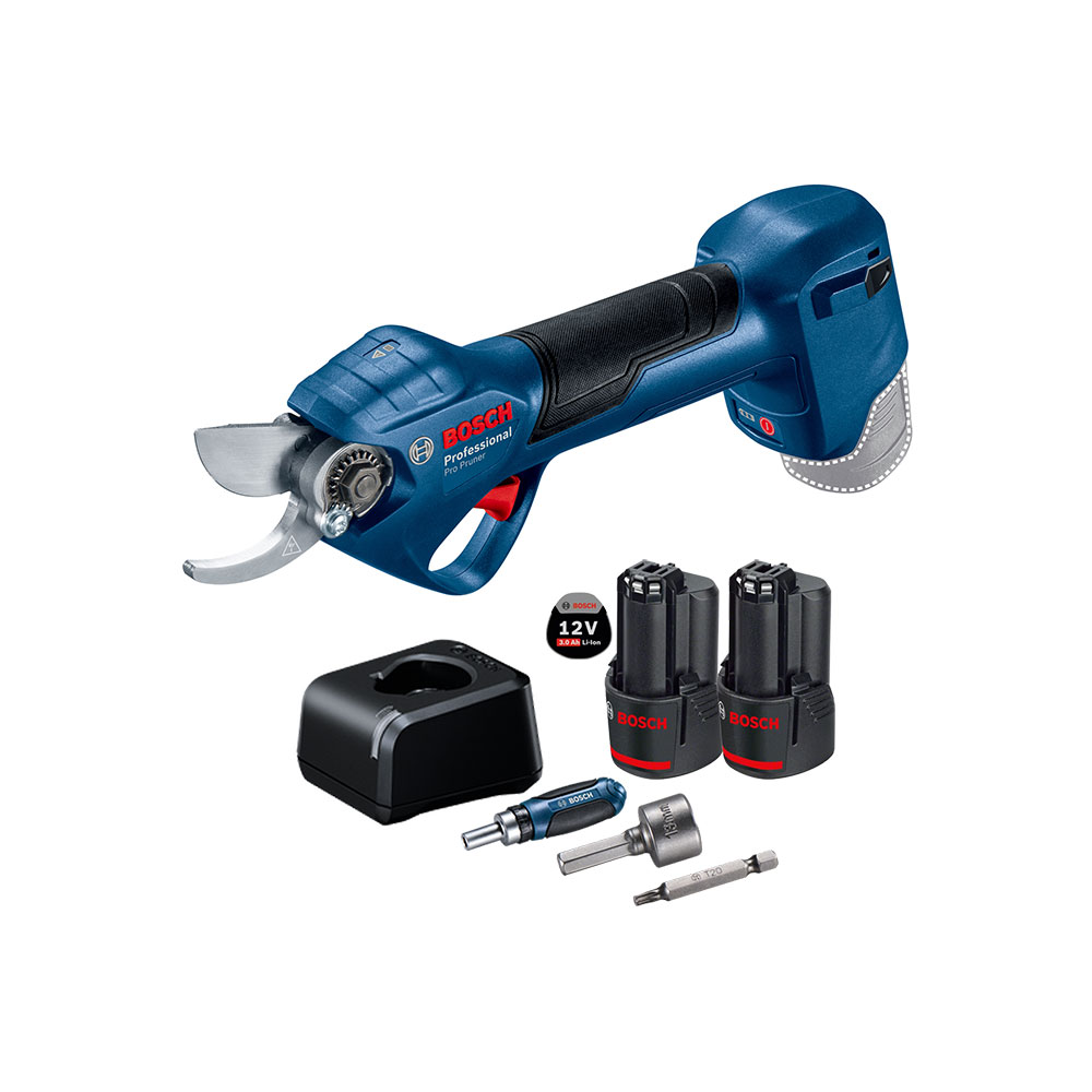 BOSCH aku škare za grane Pro Pruner 2xAku 12V 3,0Ah