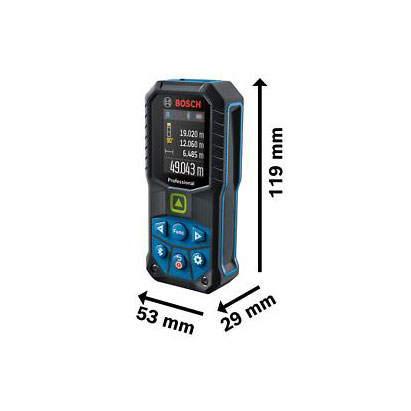 BOSCH laserski daljinomjer GLM 50-27 CG + Li-Ion adapter - Slika 3