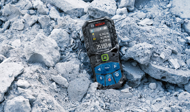 BOSCH laserski daljinomjer GLM 50-27 CG + Li-Ion adapter - Slika 9