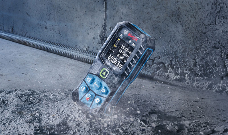 BOSCH laserski daljinomjer GLM 50-27 CG + Li-Ion adapter - Slika 10