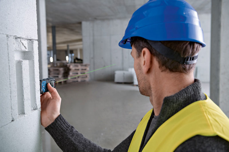 BOSCH laserski daljinomjer GLM 50-27 CG + Li-Ion adapter - Slika 7