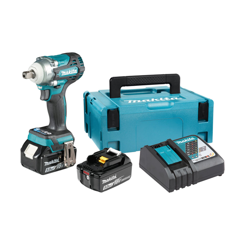 MAKITA aku udarni odvijač DTW301RTJ 2xAku 18V 5,0Ah Makpac