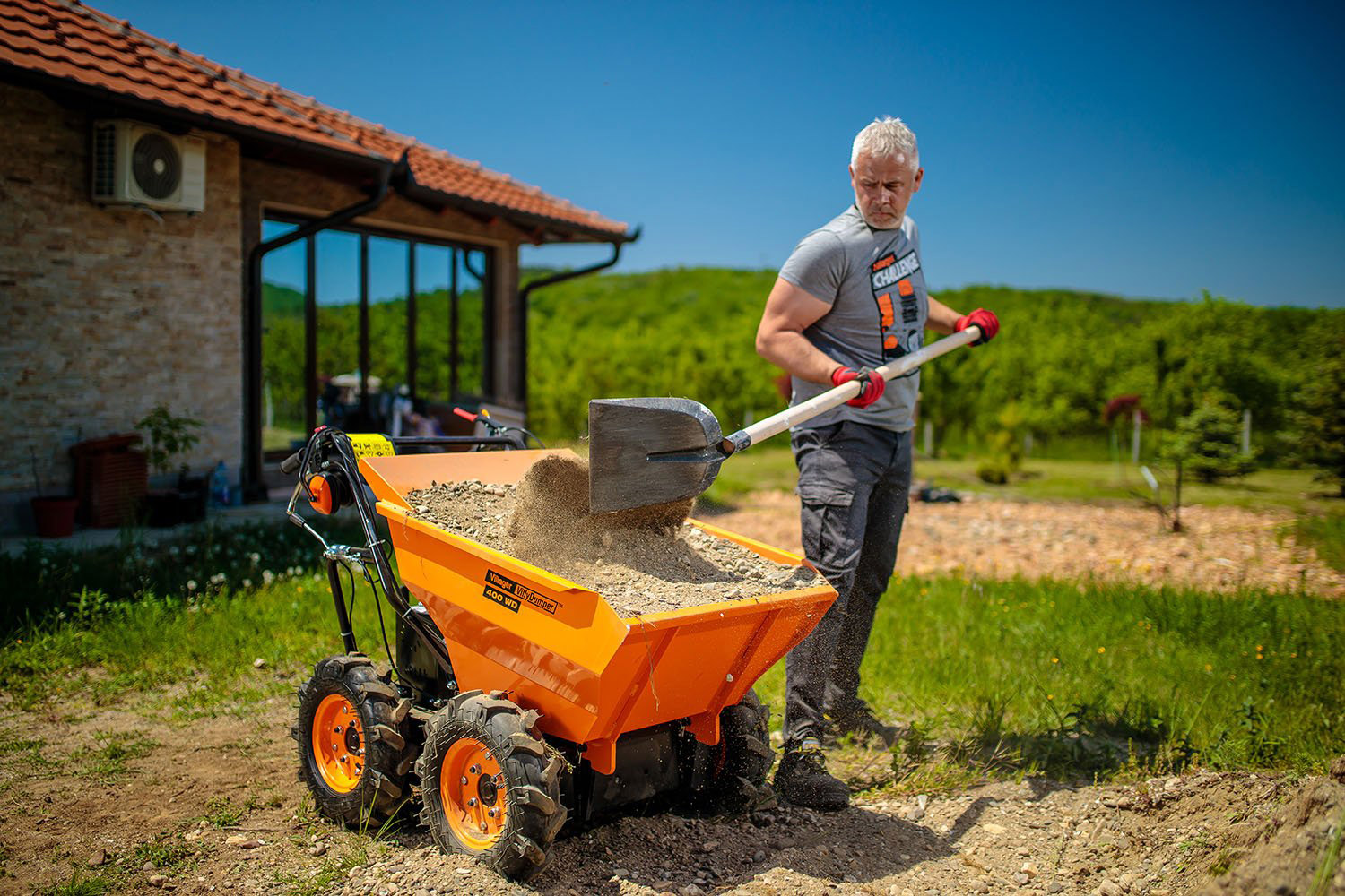VILLAGER dumper Villy Dumper 400WD kiper - Slika 3