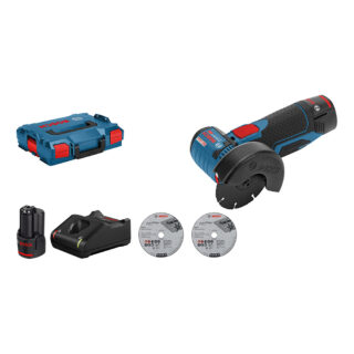 BOSCH aku kutna brusilica GWS 12V-76 2xAku 12V 3,0Ah L-Boxx